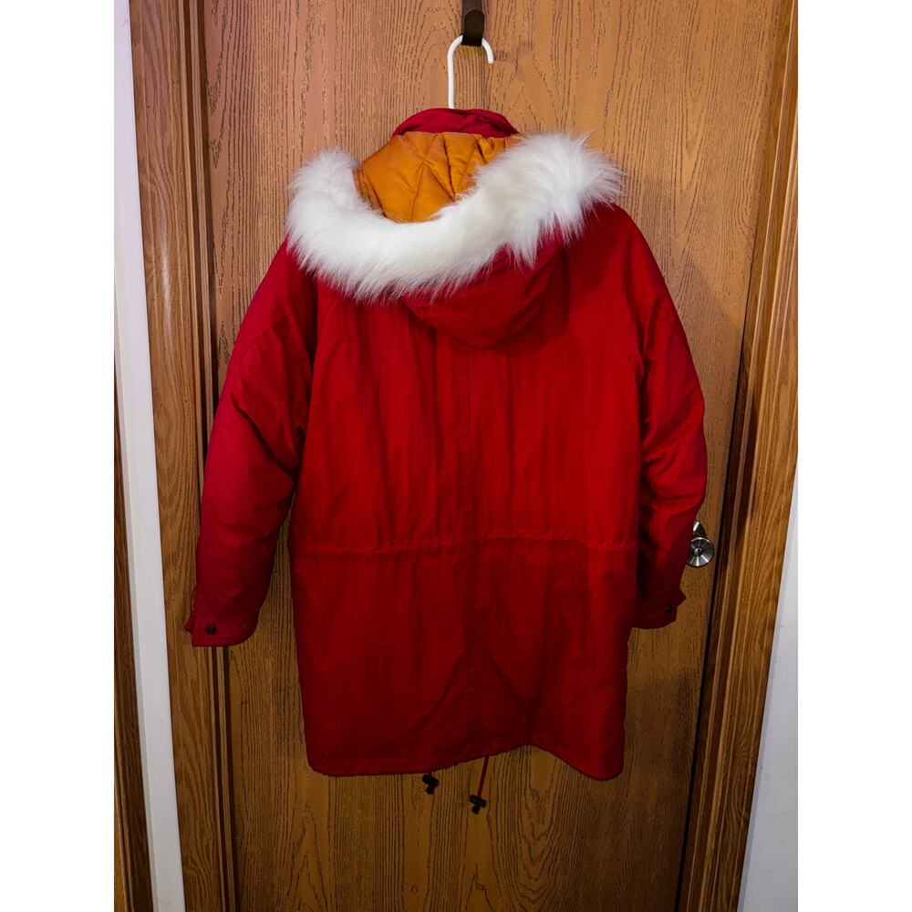 Vintage Alaskan Foxrun women’s faux fur 80% down 20% feather parka coat (small) - Picture 8 of 12